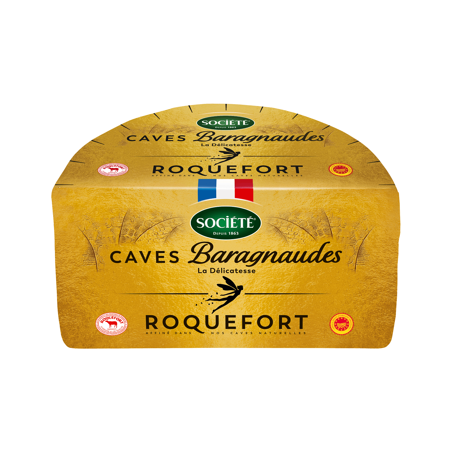 Demi pain (1,3kg) Roquefort AOP Société Caves Baragnaudes